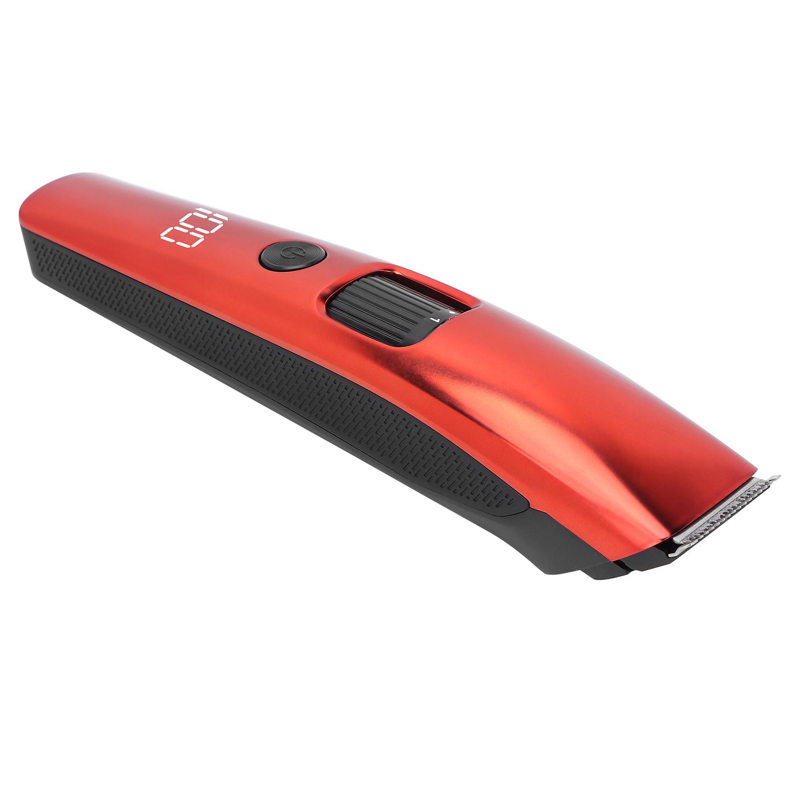 

Перезаряжаемая электрическая машинка для стрижки волос салон бытовой портативный триммер для стрижки волос машина для стрижки красный красный