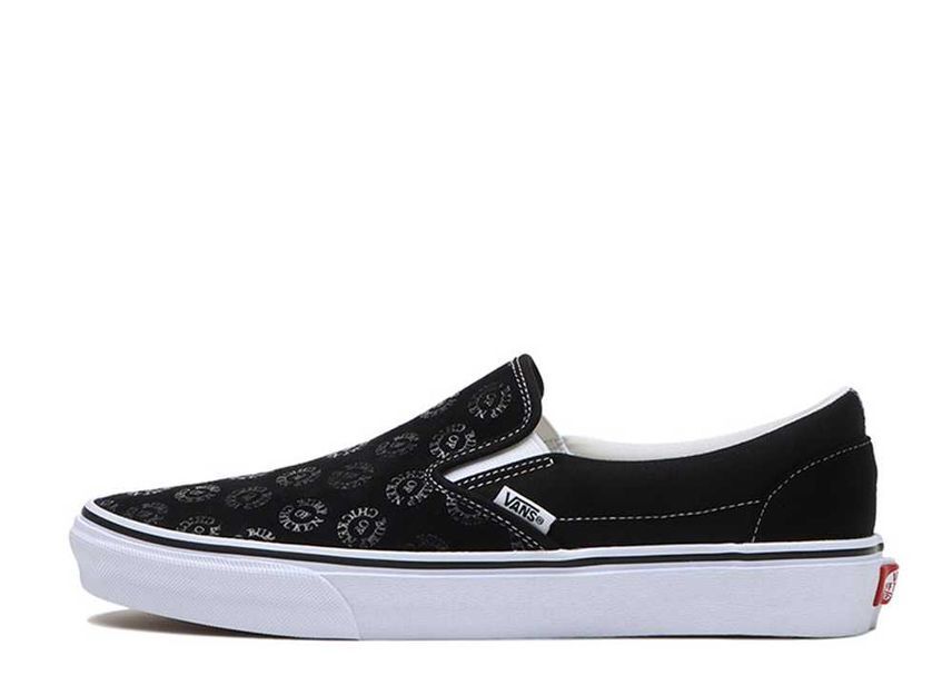 V98CF-BUMP-BK BUMP OF CHICKEN A Vans Slip-On Черный (Мужской) 8.5