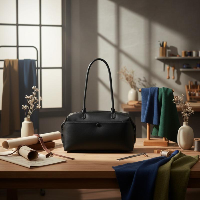 Sheepskin pattern shoulder portable women s bag commuter new fashion retro