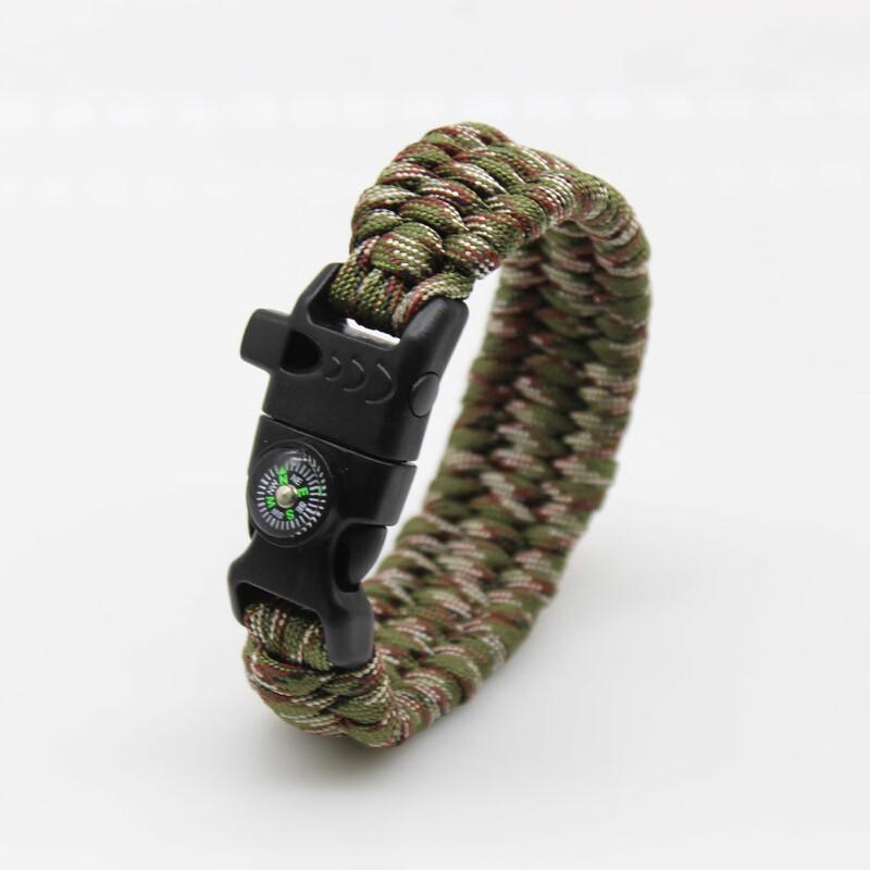 Multi-functional Outdoor Survival Paracord Bracelet