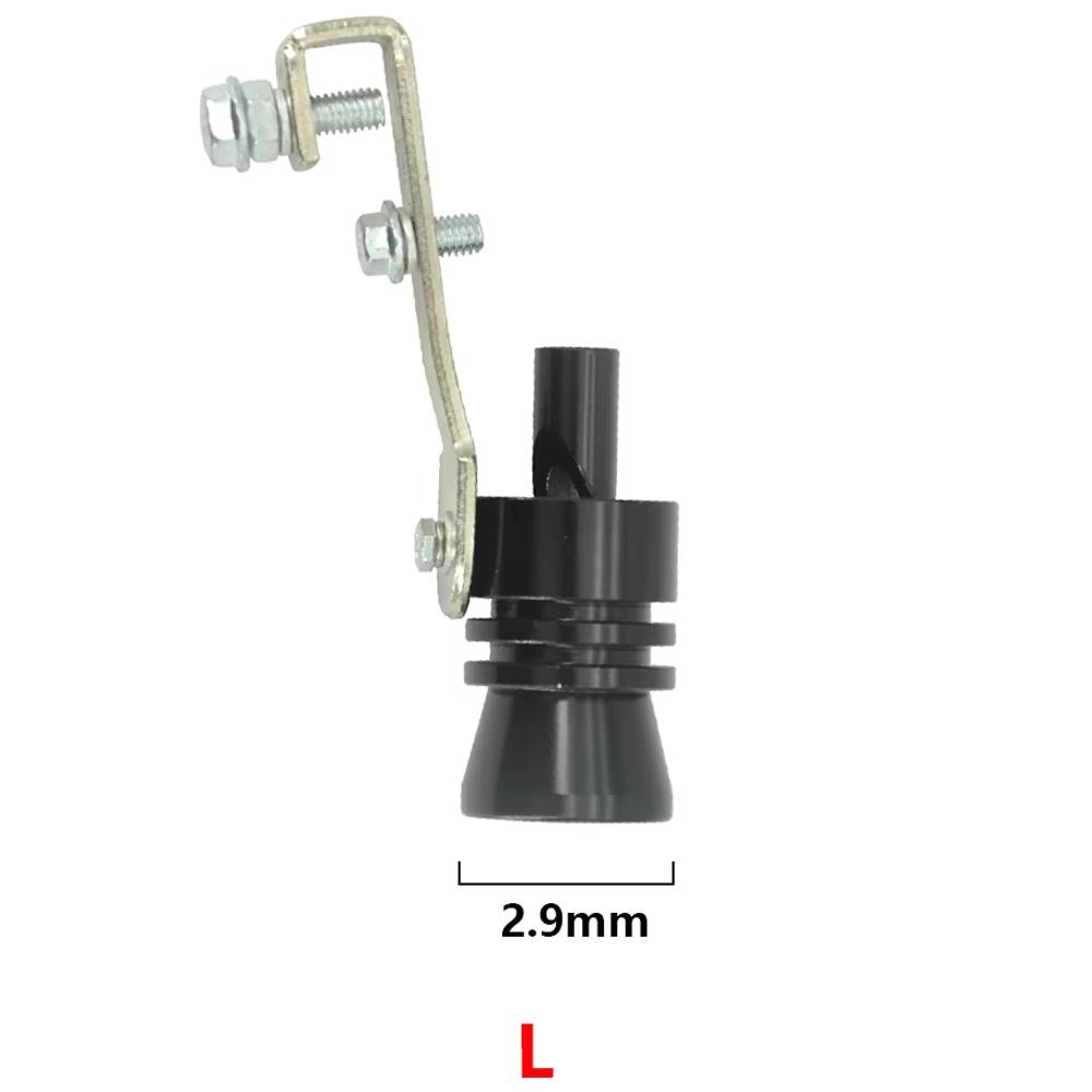 Vehicle Refit Device Exhaust Pipe Turbo Sound Whistle Car Turbmuffler Universal Sound Simulator Car Turbo Sound Whistle S/M/L/Xl