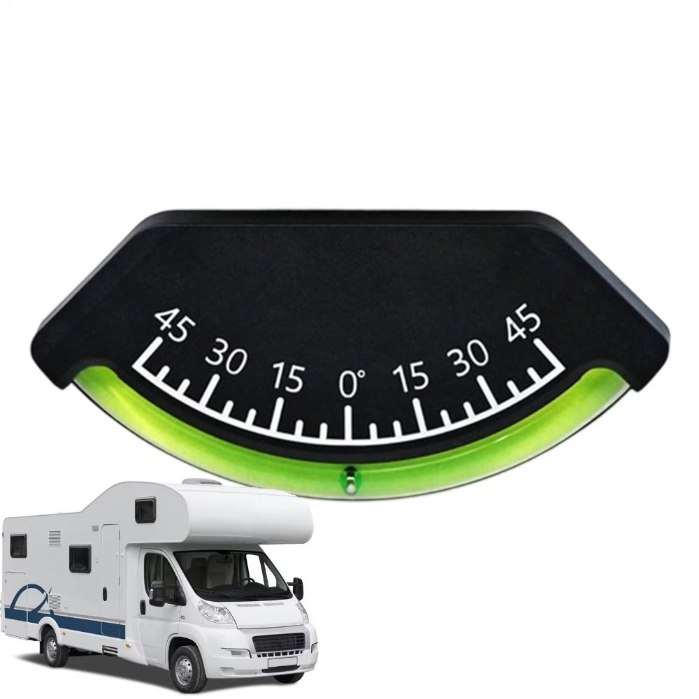 High Visibility Inclinometer Durable Tilt Gauge Easy To Read Level Gauge  Off-Road Vehicle