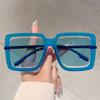 New In Fashion Brand Sunglasses Women Oversize Decor Pink Sun Glasses Candy Color Ladies Shades for Beach Hiking