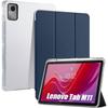 Case for Lenovo Tab M11 with Stylus Holder, Reinforced Shockproof Protection - Navy Blue