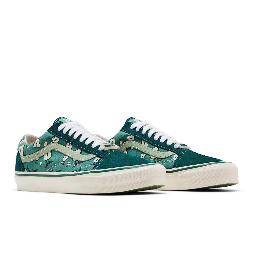 Vans OG Old Skool LX 'U-Man - Bistro Green' (Unisex) Bistro Green / Marshmallow Skateboard Shoes VN0A4P3X7AF