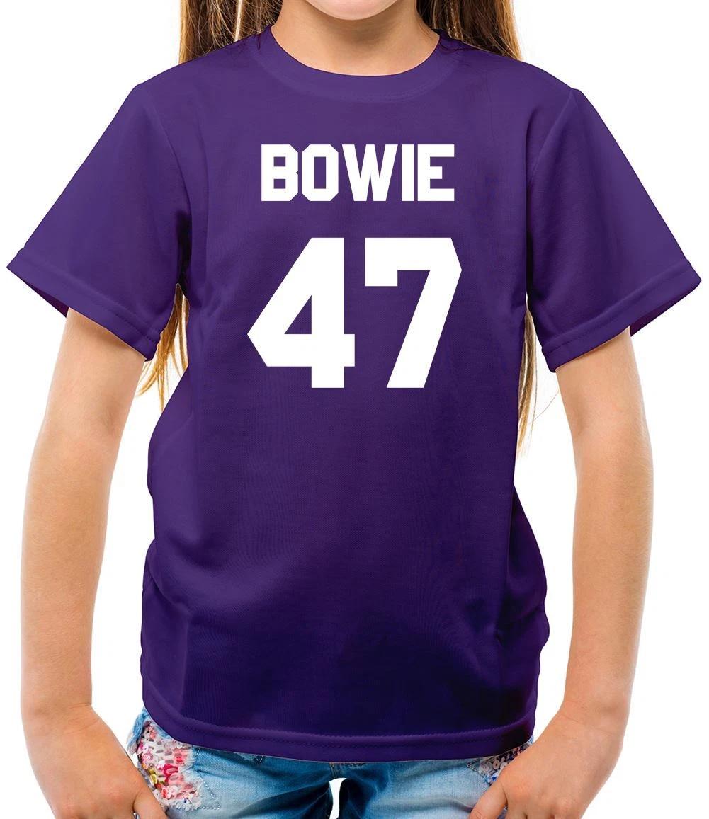 

Bowie 47 - Kids T-Shirt - David Music 1947 Love Musician Singer Fan 140