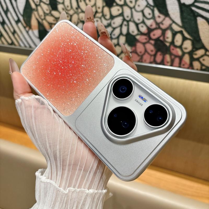Premium Gradient Glitter TPU Phone Case Pura 90 Mate 80 Pro P70 Shockproof Protective Cover