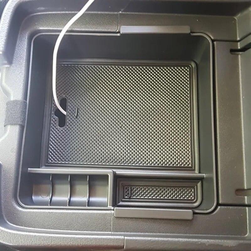 Car Center Console Modified Storage Box for Mitsubishi PAJERO V93 V97 V98 2007- Auto Interior Accessories Sundries Organize