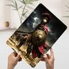 Spartanischer Krieger auf stürmischem epischem Schlachtfeld Blechposter Benutzerdefiniertes Wandbild Vintage Retro Metallschilder für Wanddekoration Man Cave