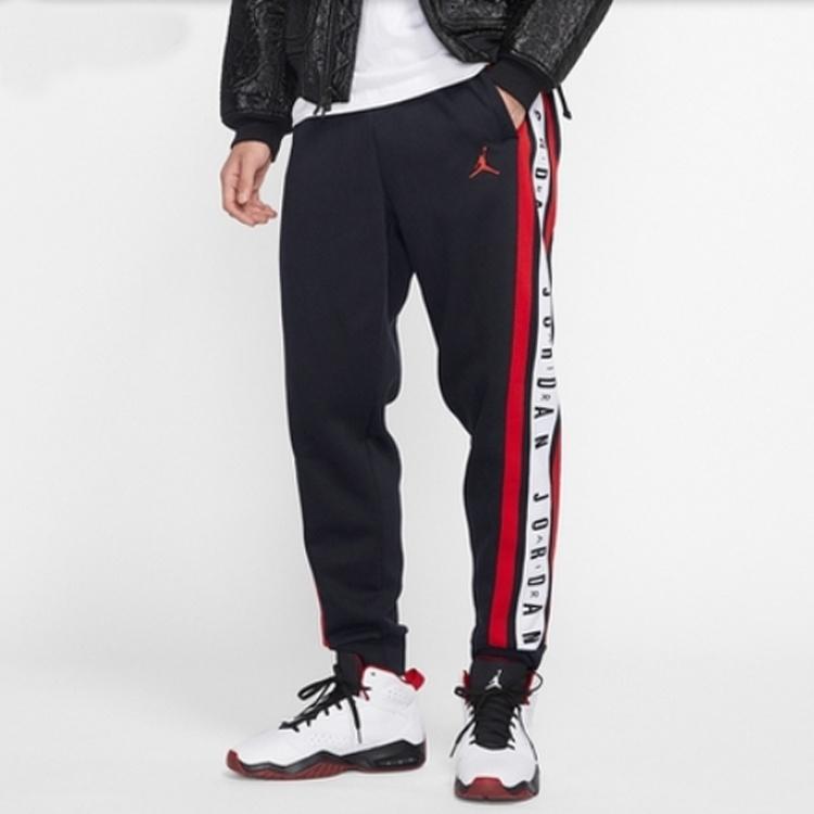 Men's Air Jordan Fleece Casual Black Long Pants/Trousers DC9089-010