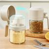 Moisture-proof Glass Seasoning Jar Large Capacity Sugar and Salt Container Spice Container  Kitchen