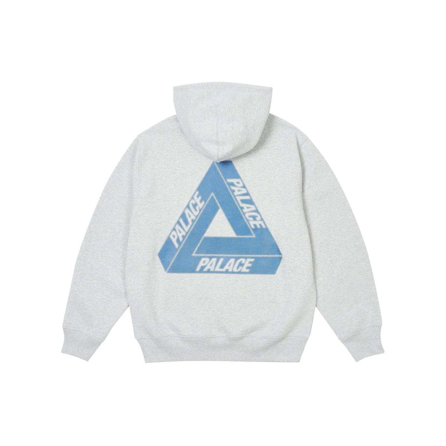 

Серые топы унисекс с капюшоном Palace Bit Grippy Tri-Ferg P26CS028