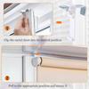 Blinds Replacement Bracket No-Drill Clamp Bracket Clipping And Gluing Options