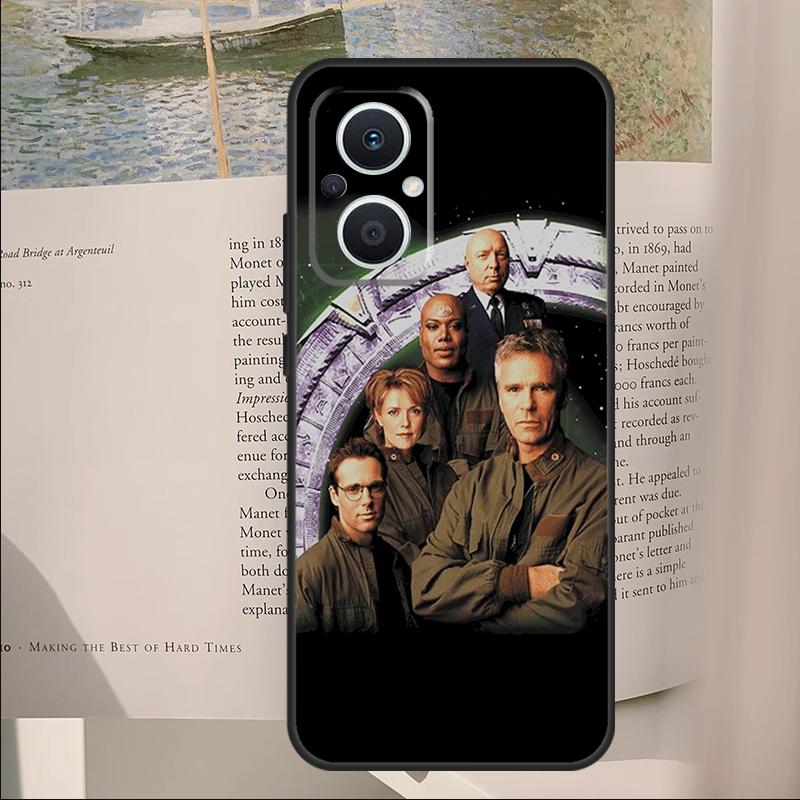 Stargate Atlantis Cover For OPPO Reno 11F 12F 13F 14F 14 10 11 13 Pro 7 8 Lite OPPO Find X8 X6 X5 X9 Pro Case