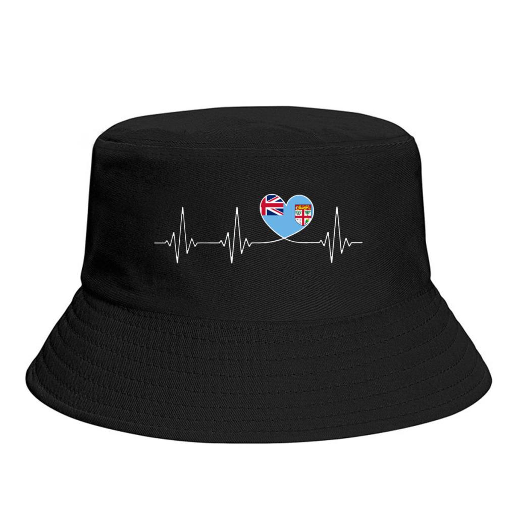 

Панамы Фиджи EST.1970 Эмблема Сувы Флаг Солнцезащитный козырек Прохладный Открытый Летний Рыбак Шапки Рыболовная Шапка One Size