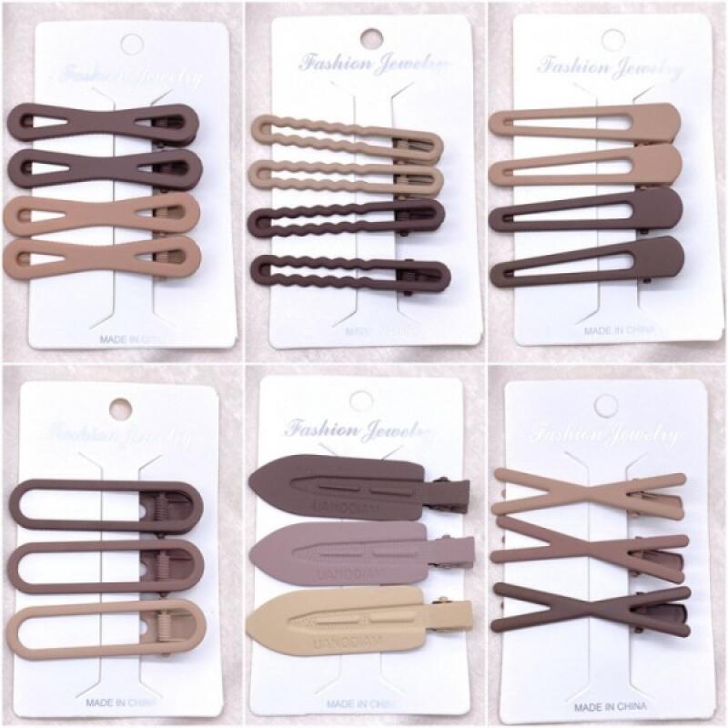 Hairpin Straight Hairpin Bangs Automatic Pin 6 types A