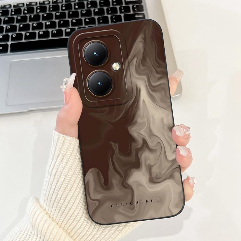 Für Xiaomi Redmi 13C 5G Hülle Luxus Blumen Cartoon Hülle Weiche TPU Matte Handyhülle Für Xiaomi Redmi 13R Redmi13C 5G Fundas Taschen