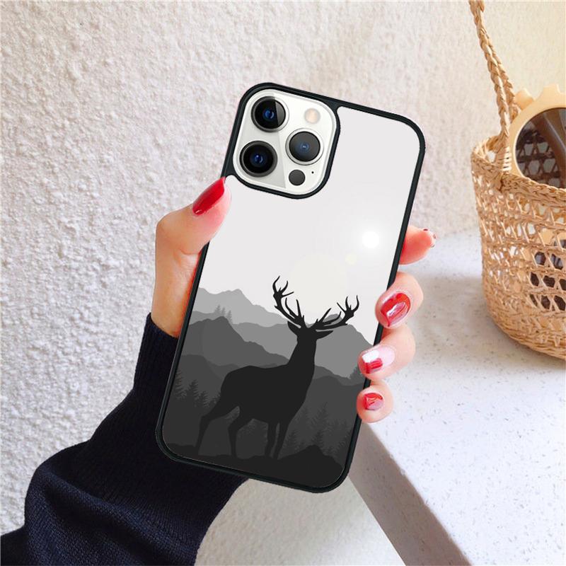 sky minimal forest soft Phone Case Cover For iPhone 17 Air 16 15 14 12 13 Pro Max Plus coque Shell Fundas