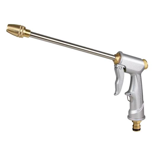 Garden Hose Nozzle Heavy Duty Car Wash Foam Sprayer High Pressure Hose Nozzle Adjustable Nozzle for Car Washing Gardening Yard Cleaning