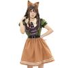 DECEED Halloween Judy Nick Cosplay Cute Rabbit Police Scammer Costume Lolita Ladies Animal City Adult Event Officer Female 5-Piece Set