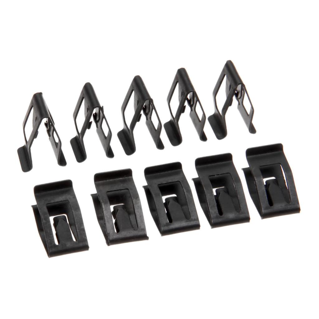 10pcs Control Panel Dashboard Clip Steel Auto Car Front Console