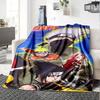 1pc Naruto Legacy Fire Flannel Blanket for Super Soft Cute Comfort Blanket for Travel Bedding Couch Sofa Blanket Y72348