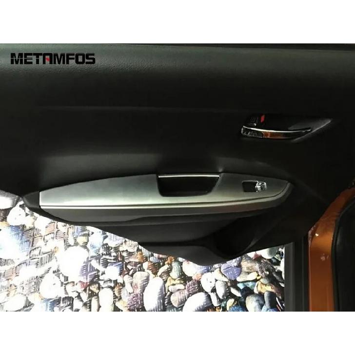 Window Lift Switch Cover Trim For Suzuki Vitara Escudo 2015- 2024 2025 Matte ide Door Armrest Frame Interior Accessories