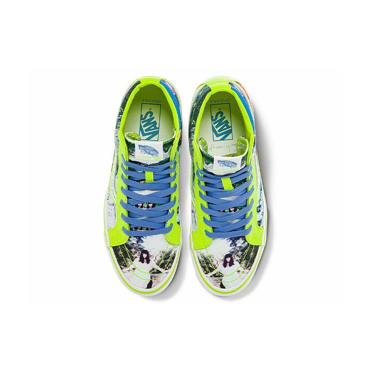 Sarah Andelman X Vans Sk8-Hi Fumiko Unisex Sneakers Yellow Safety-Yellow VN0A4BVBBCD