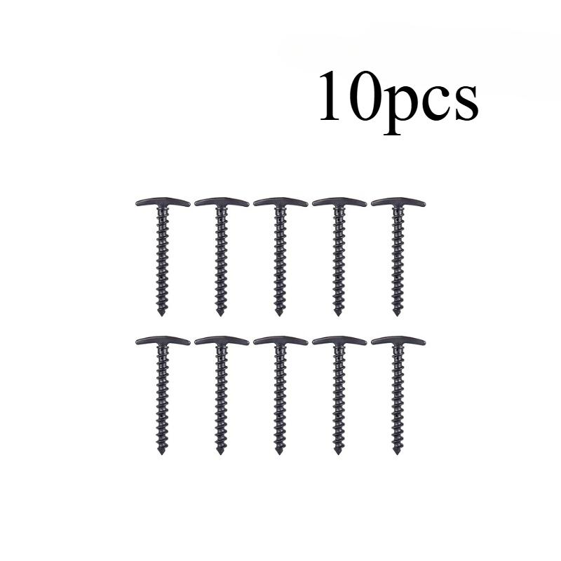 10/20/30pcs Tent Pegs Ground Nails Outdoor Camping Peg Screw Anchor Stakes Hiking Tent Pins Windproof Tent Accessories