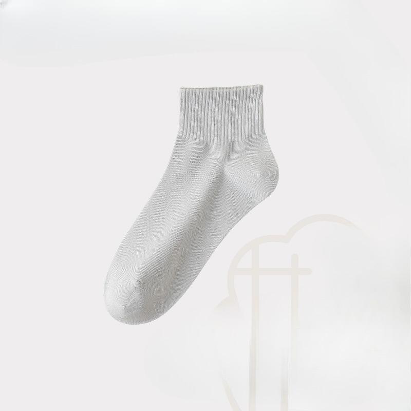 Sock Children's Summer and Spring Boneless Pure Cotton Boat Socks, Thin Style Cotton Socks, 100% Cotton Short Socks
