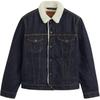 Levis Comfortable Versatile Warm Simple Pointed Collar Long Sleeve Denim Jacket Men Jackets 16365-0271