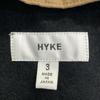 HYKE 151-170542 Beige collarless trench coat with liner coat 3 beigeUsed