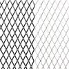 1 Sheet 40"x13" Silver Radiator Grille /Engine Bay Rhombus Mesh Protect Net