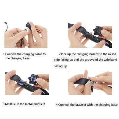 1Pcs Usb Charger Cable Bracelet Watch Charging Dock Cradle Watch Accessories