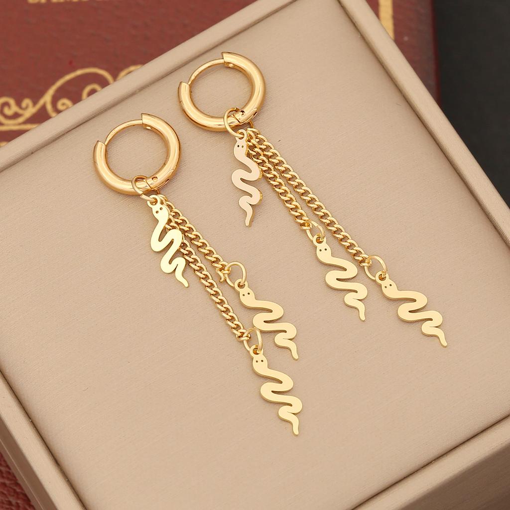 Fashionable Accessories, Long Tassel Earrings, Personalized Cross Earrings, Temperament, Butterfly Earrings, Jewelry Gifts