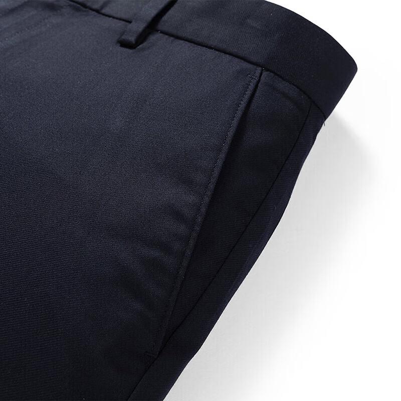 SEPTWOLVES Men's Silk Blend Business Casual Trousers