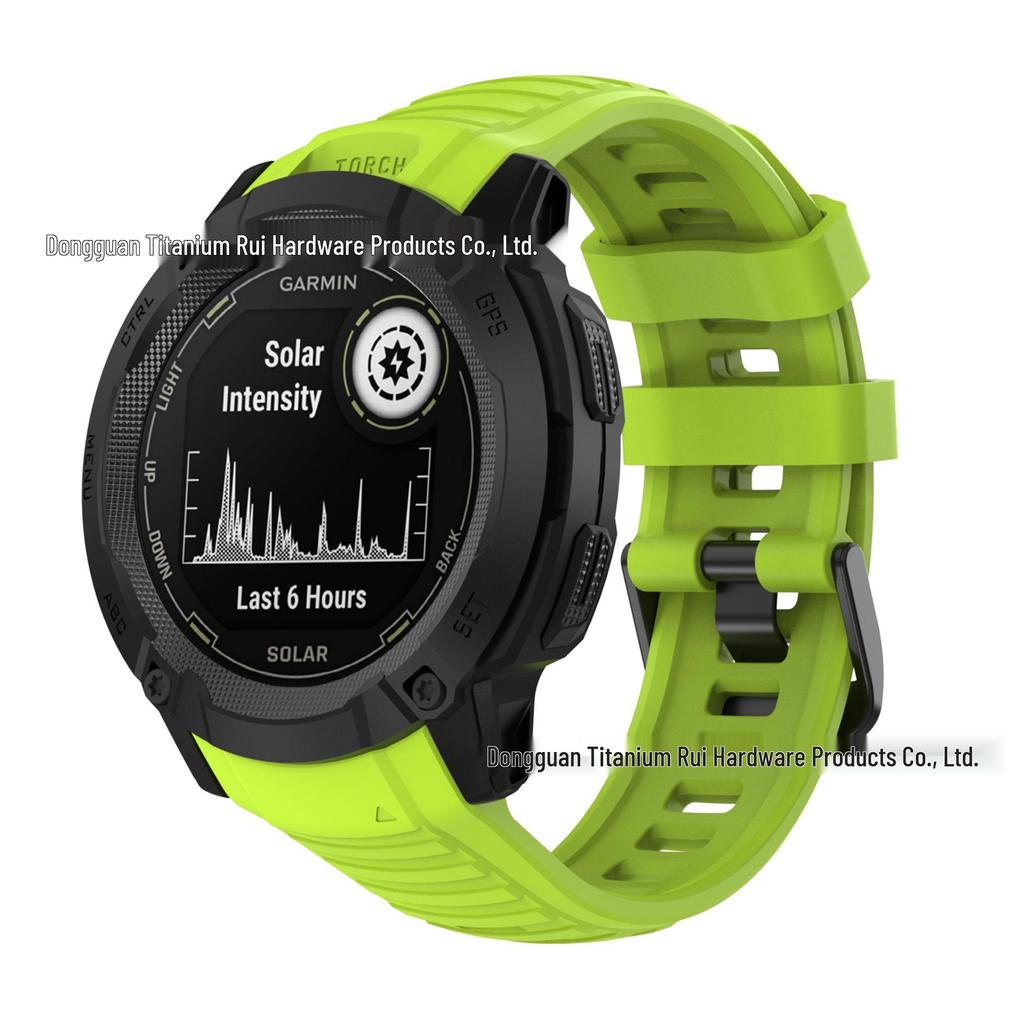 Garmin Instinct 2X Silicone Quick Release Sport Band Replacement