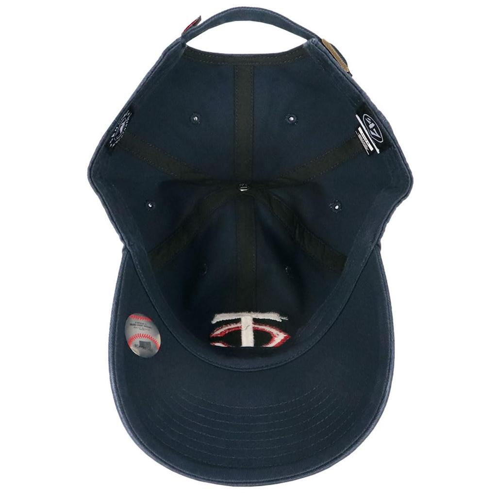 47 Kappe Minnesota Twins MLB Logo Clean Up Low Cap Marine B-RGW14GWS-NYG