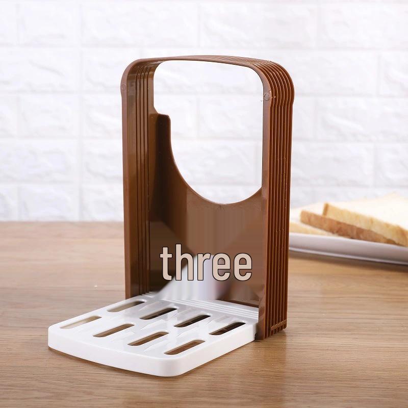 

Foldable Plastic Bread Slicer for Adjustable Thickness