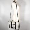 BALENCIAGA hardware Tote Bag 671402 Small 2WAYShoulder Black / white canvas Women Used