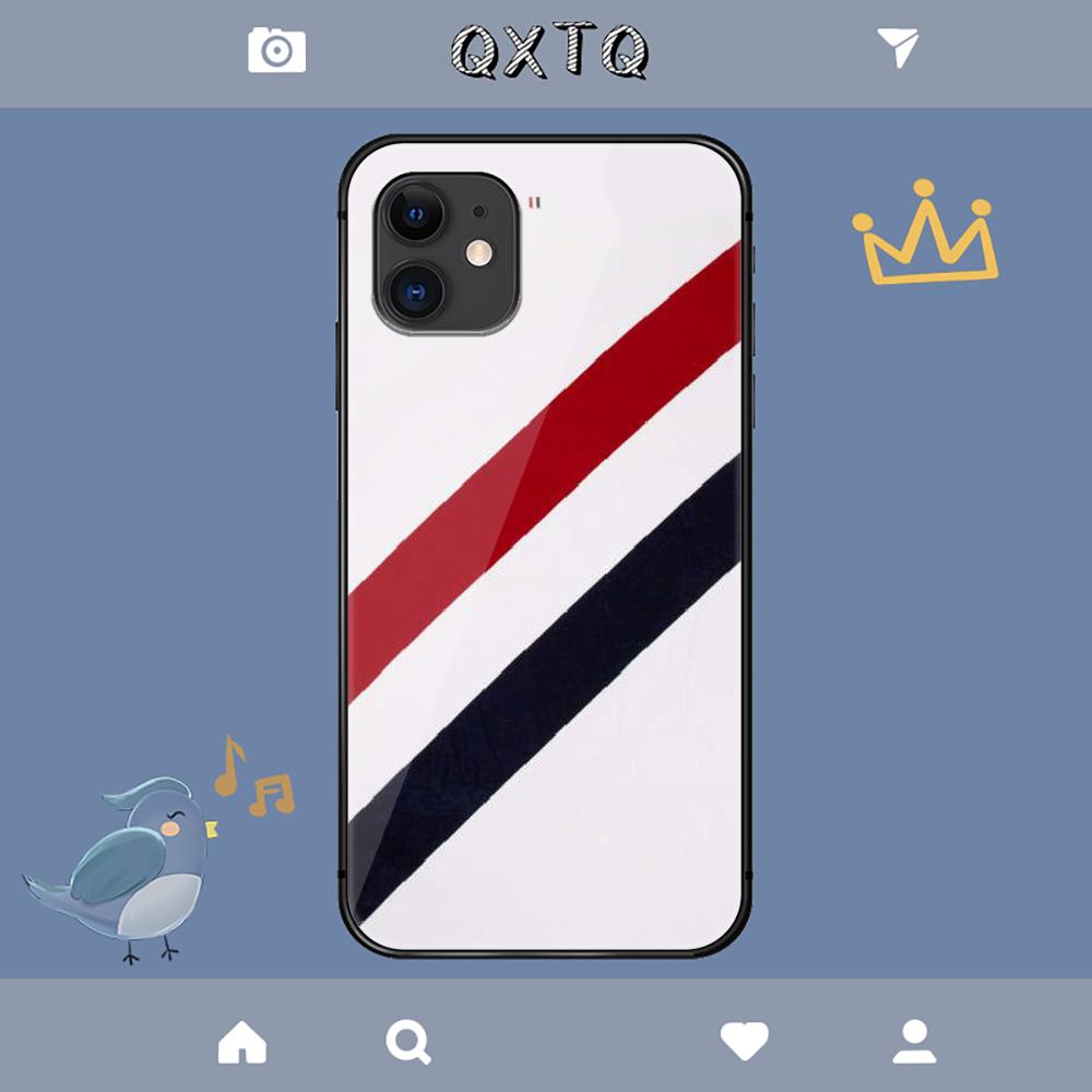 Thoms Fashion Brownes Logo Case For iPhone Samsung Galaxy Redmi Note S 17 16 15 14 13 20 24 25 54 Pro Max Ultra Fe Tempered Glass Cover