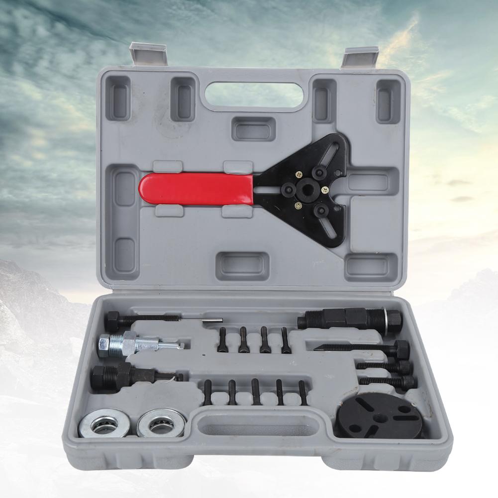 20-teiliges AC Automobil-Kompressorkupplungsnaben Ausbau-Einbauwerkzeug mit Gabelschlüssel