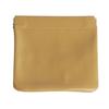 Snap Closure Pouch Faux Leather Mini Cosmetic Bag Waterproof Self-Closing Organizer Pouch for Coin
