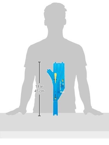 Plarail Automatic Turnout Rail (Includes One 1/2 Straight Rail) R-16