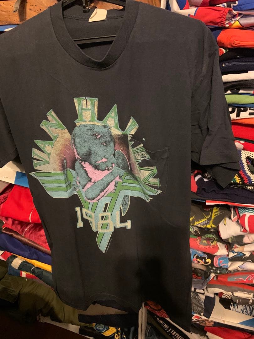 

[USED] Extremely rare 80s vintage Van Halen band T-shirt