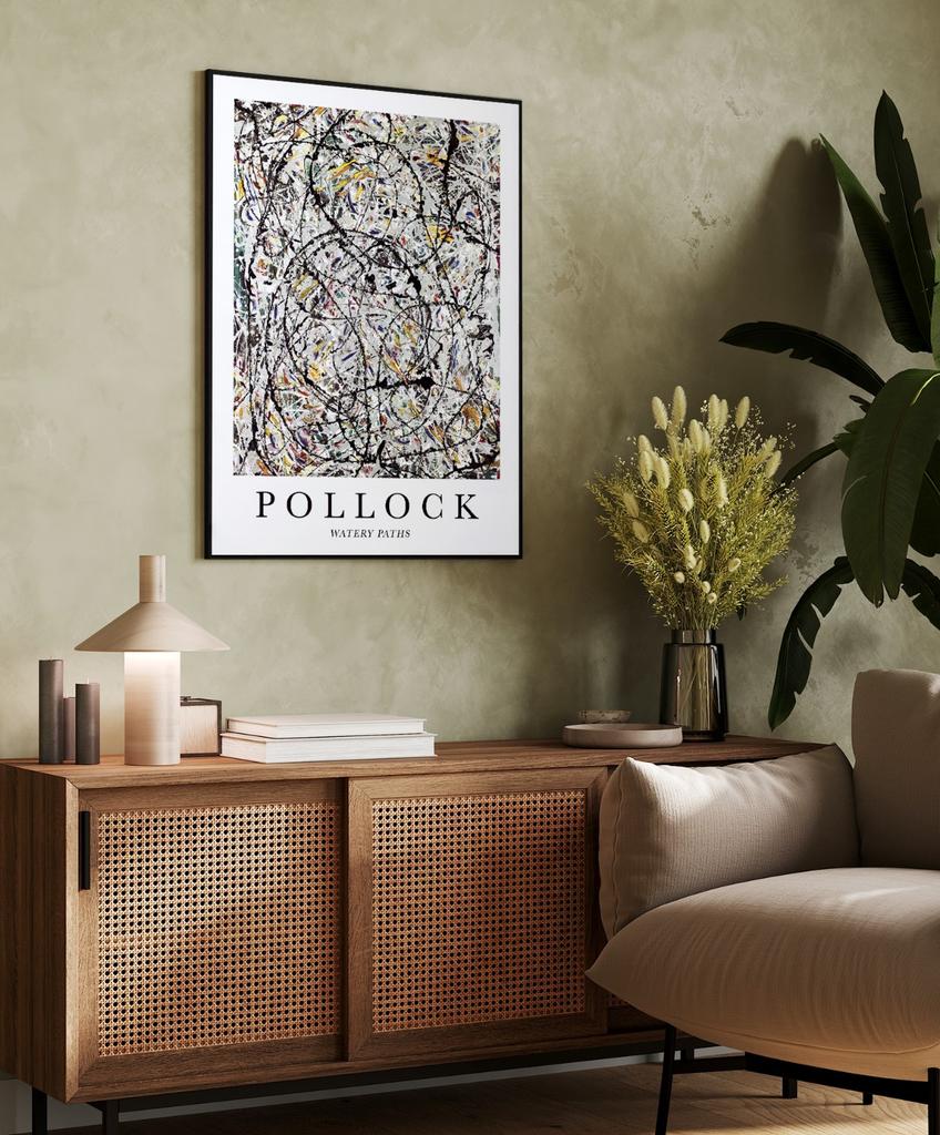 Poster Jackson Pollock Reproduction Painting