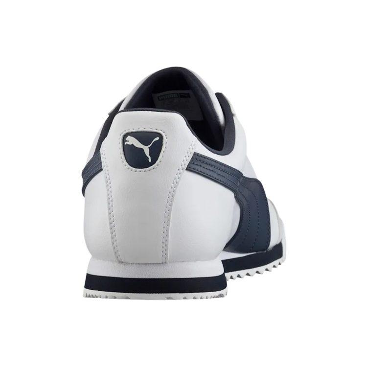 PUMA Roma Basic White Navy 353572-12