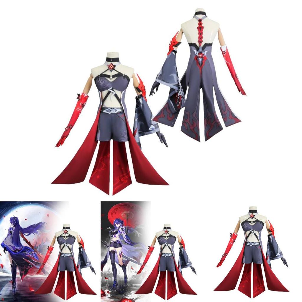 Vibrant Yellow And Red Cosplay Costume For Game Enthusiasts With Wig