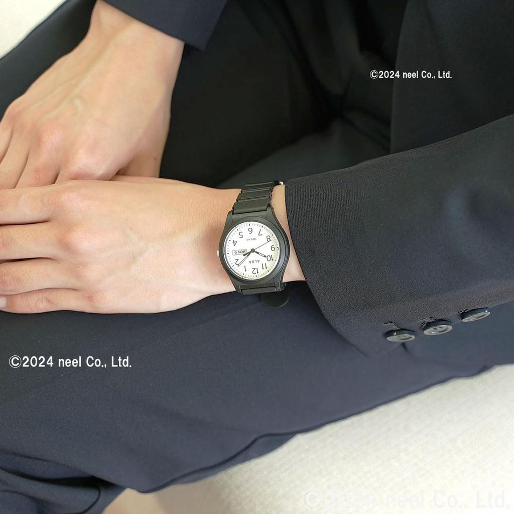 Seiko Watch Alba Sport Quartz AQPJ410 Black Watch Men's