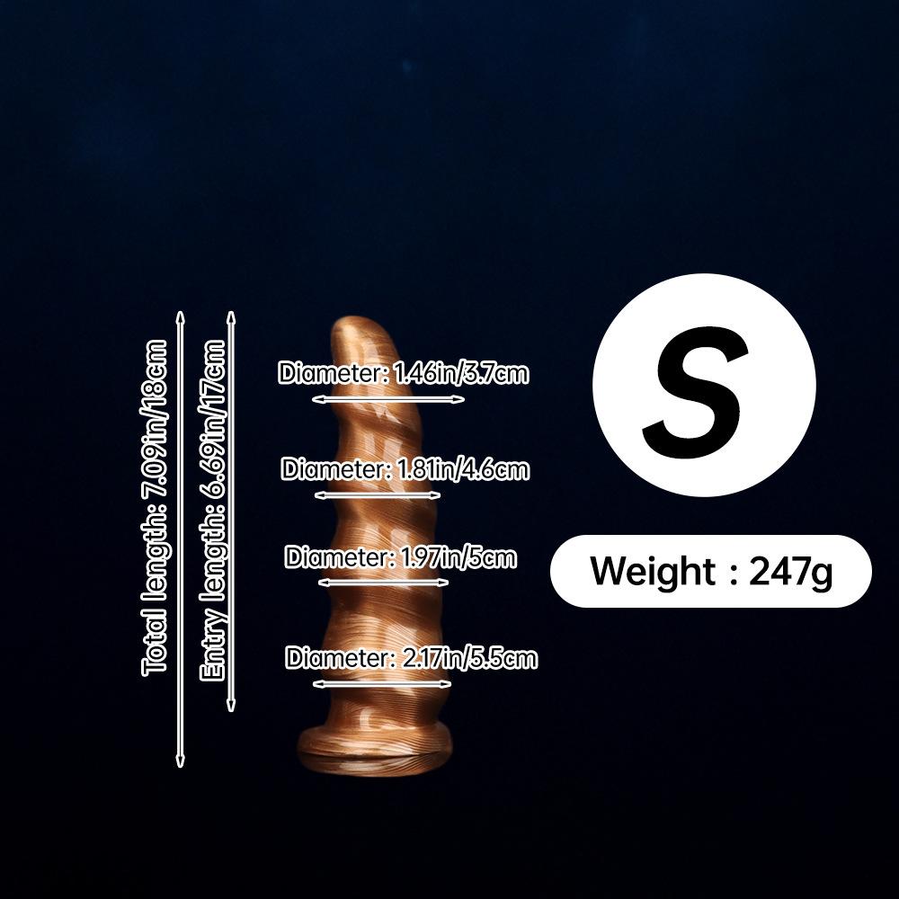 Gemischte Farbe PVC Dildo Buttplug Analmasturbatoren Sexspielzeug Realistischer Penis Strap-on Schwanz Fisting